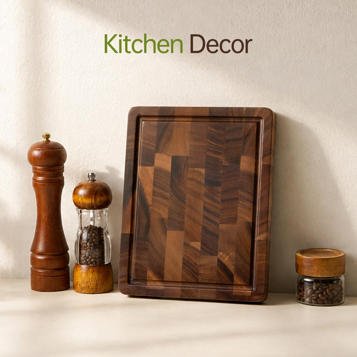 Small Wooden Cutting Board, Mini Walnut Cutting Board for Kitchen