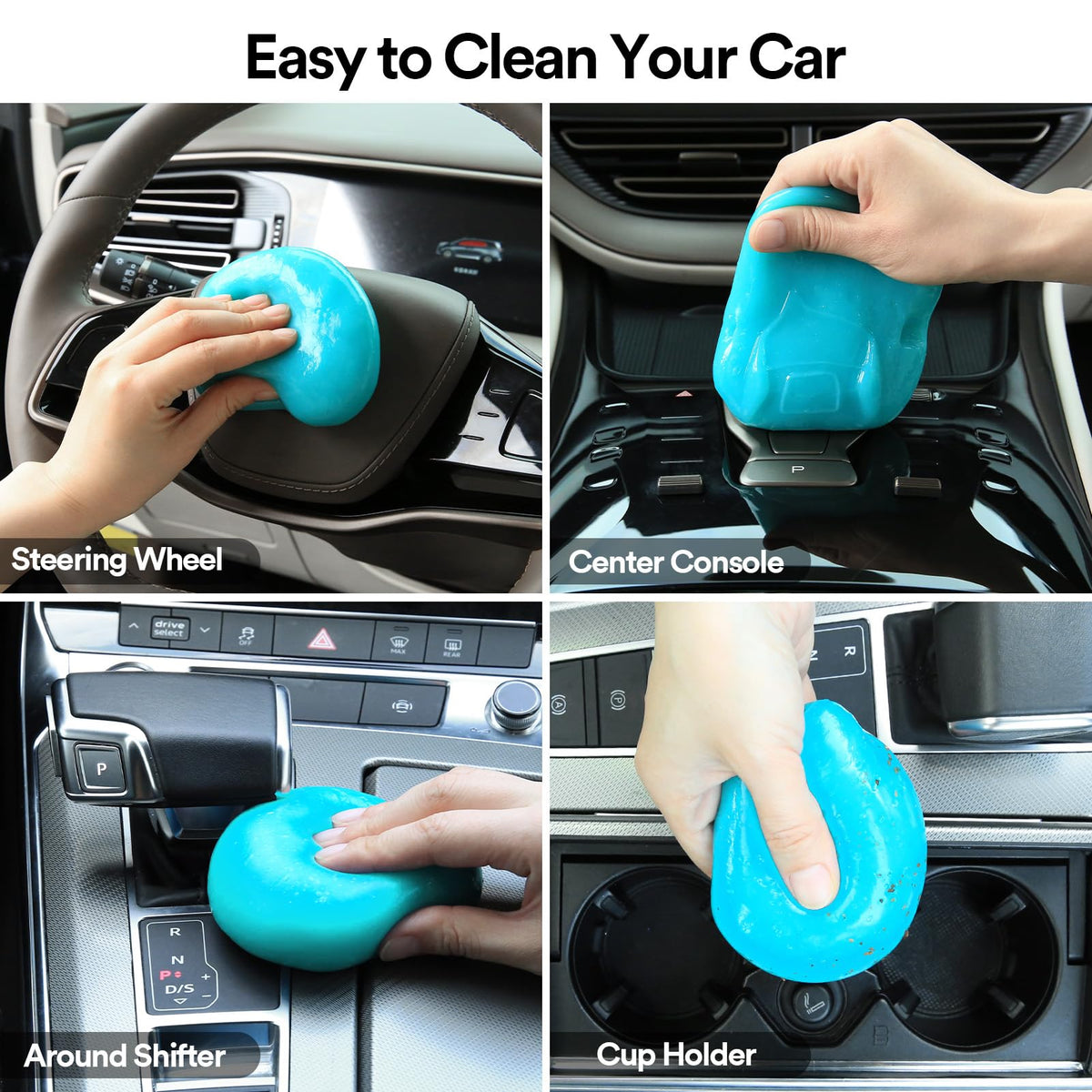 PULIDIKI Car Cleaning Gel Car Clean Putty, Universal Car Interior Cleaner