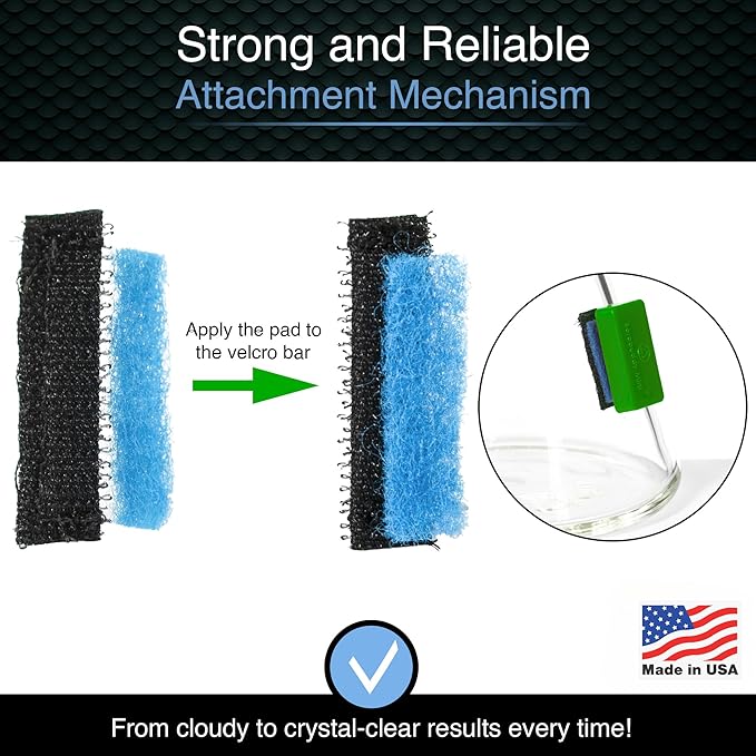 SNOWTREE Magnetic Glass Cleaner BoroBuddy | Glass Pieces, Bottles, Vases | Compact Design for Tighter Spaces & Smaller Glass Pieces | Double Sided | Green
