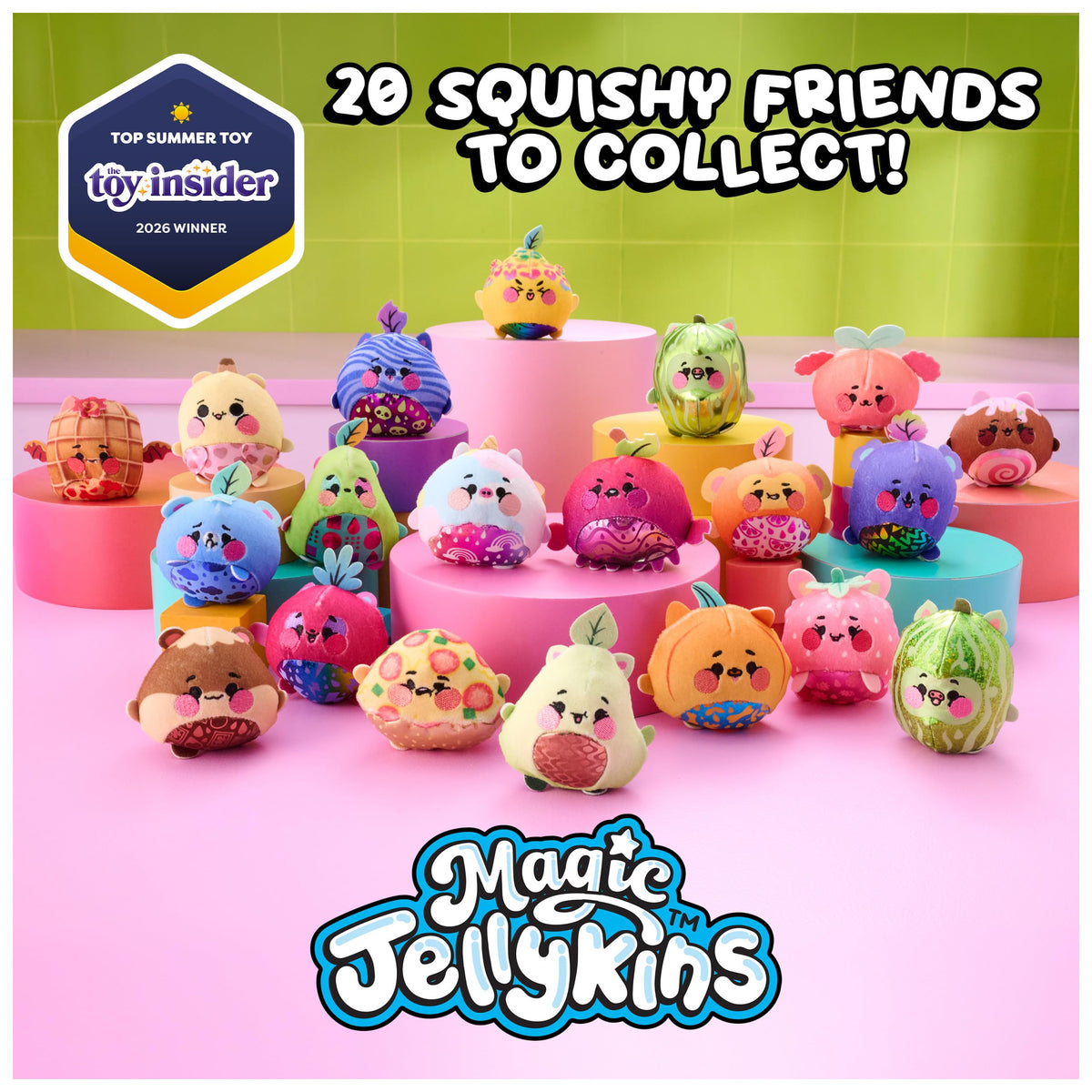 Magic Jellykins Water-Activated 3-Inch Surprise Toy, UNbox 1 of 20 Styles