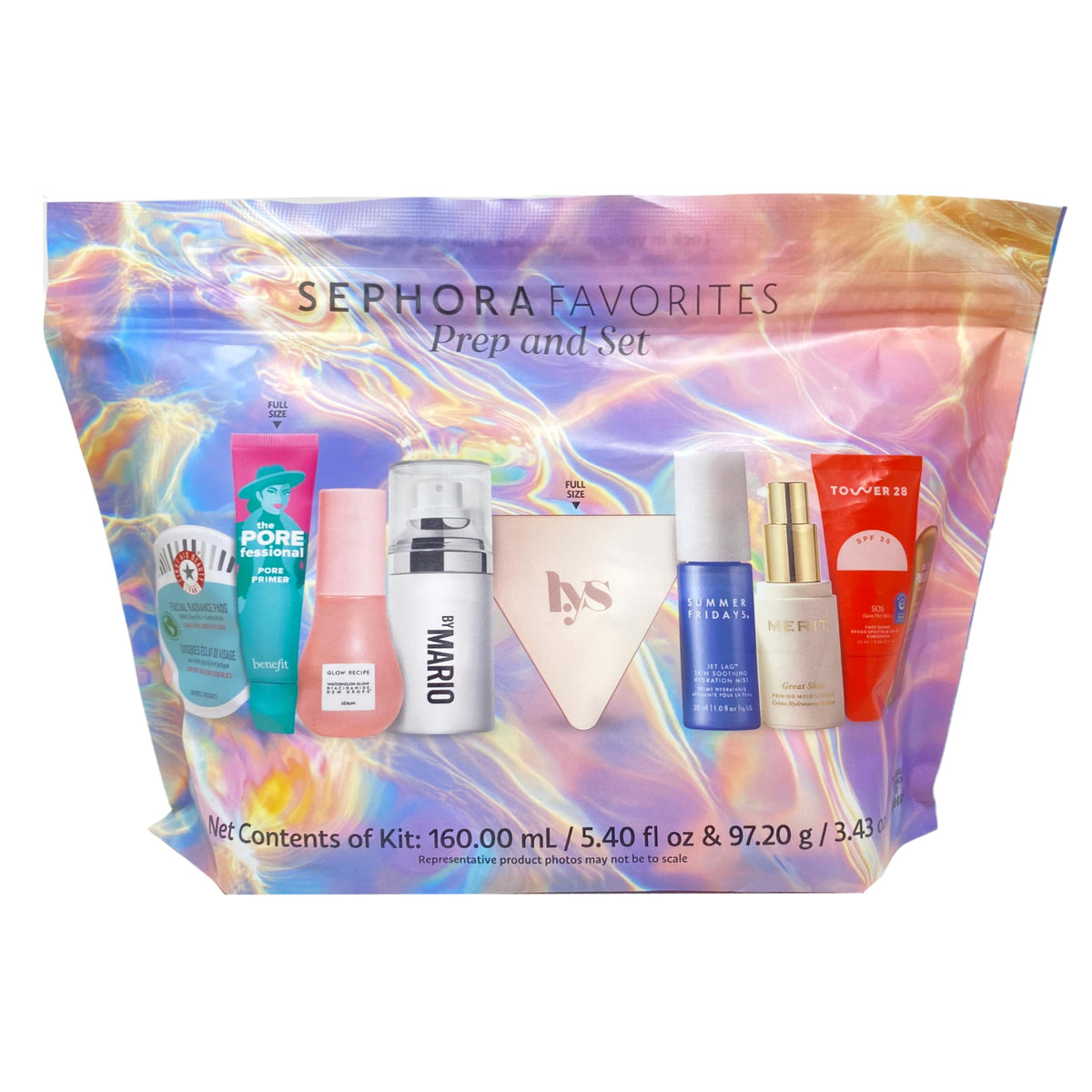 Sephora Favorites Prep & Set 9-Piece Makeup Set – Skincare & Primer Essentials