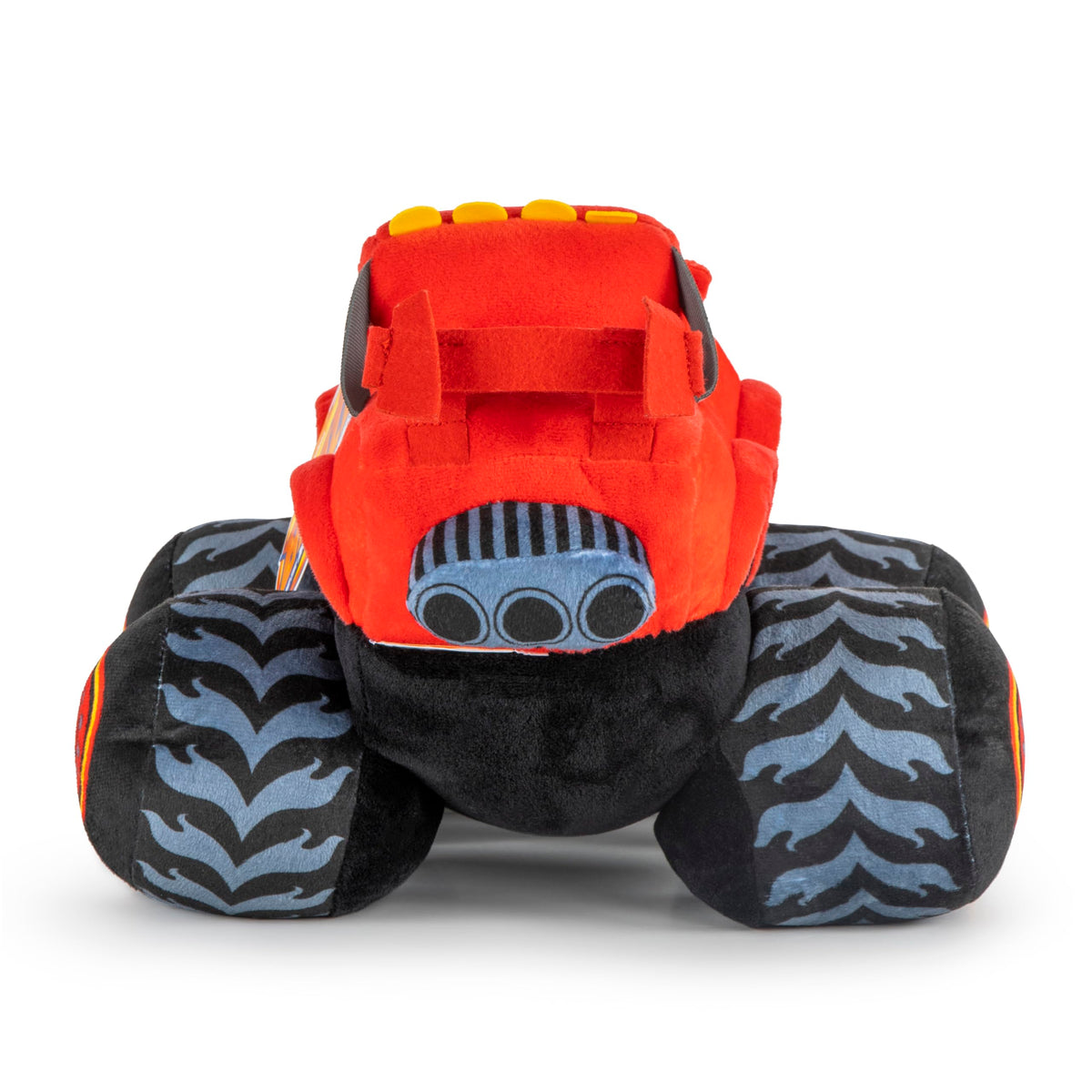 Jay Franco Monster Truck Plush Pillow Buddy - Soft Plushie Stuffed Pillow, Red - Blaze