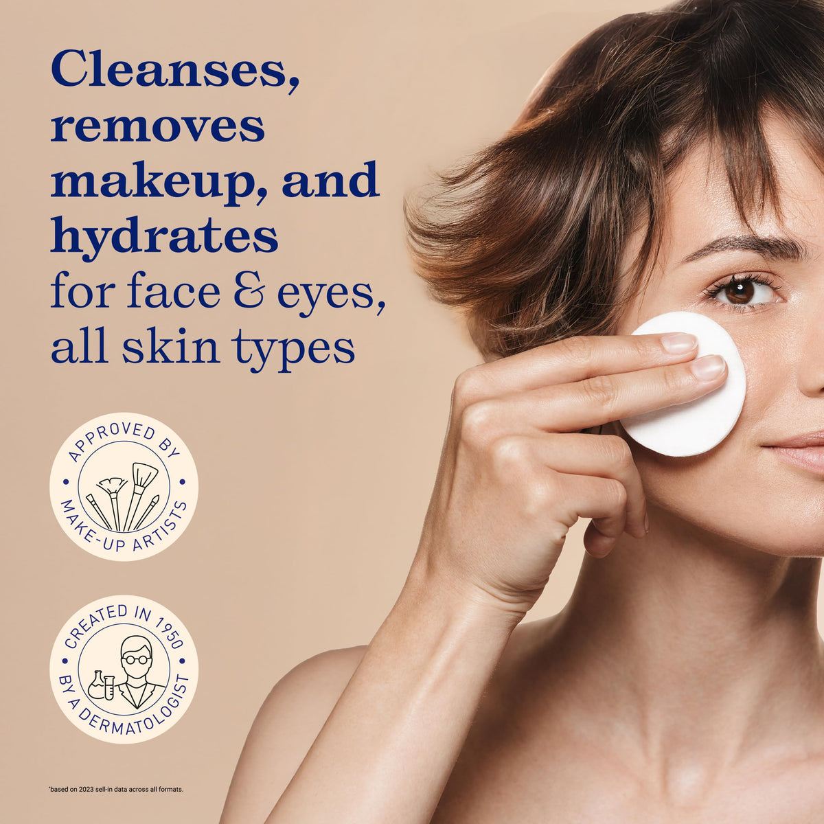 Embryolisse Gentle Makeup Remover Milk, Hydrating Face Cleanser, 6.76 Fl Oz