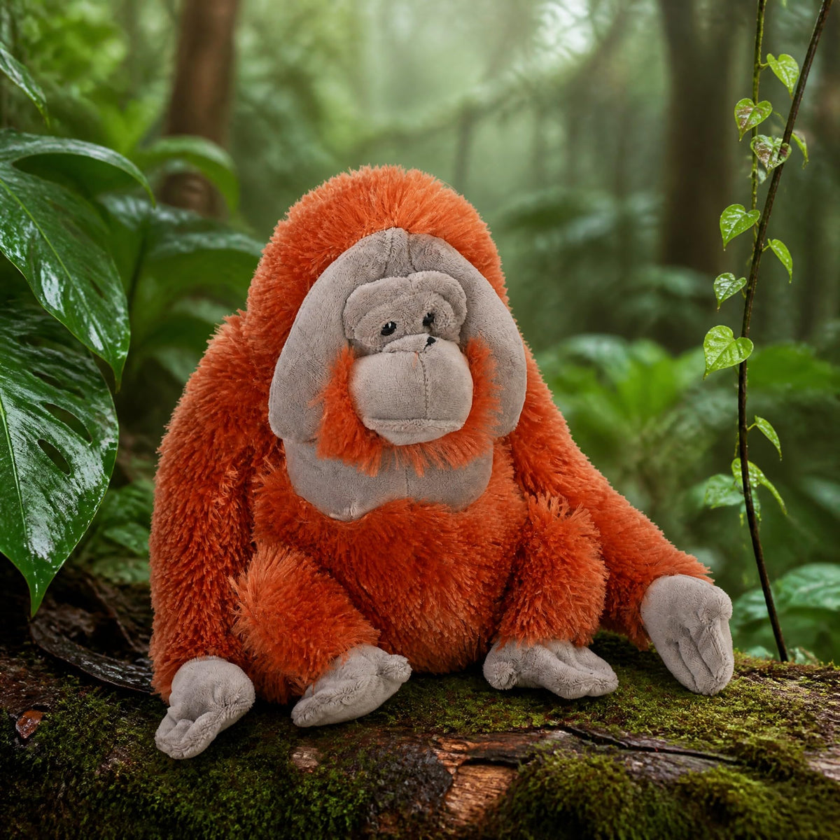 Wild Republic Orangutan Plush, Stuffed Animal, Plush Toy, Gifts for Kids, Cuddlekins 12 Inches