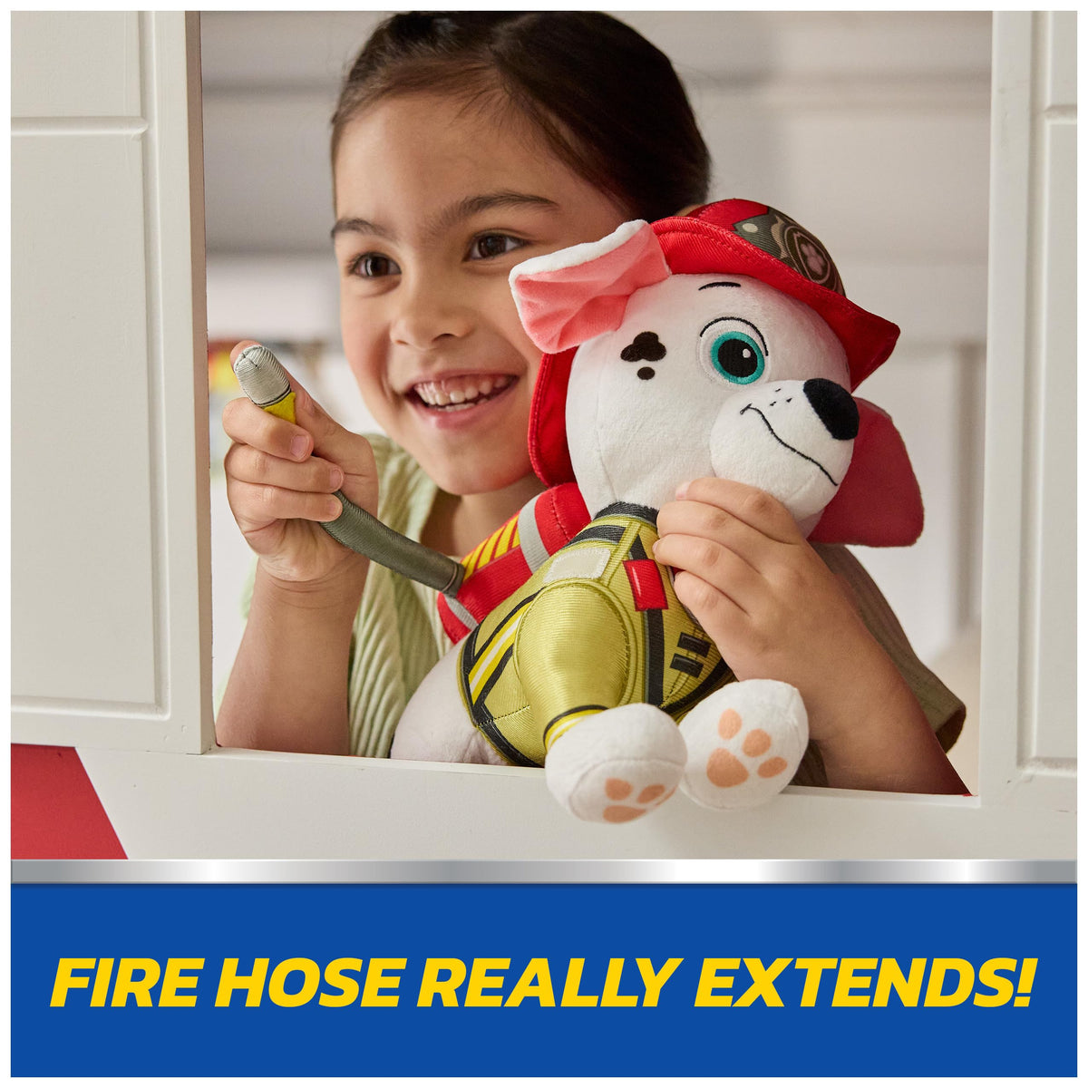 Paw Patrol Fire Rescue Marshall Plush Stuffed Animal Toy