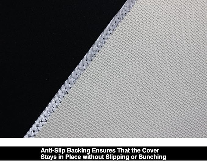 Waterproof Neoprene Car Seat Cover, Sweatproof Non-Slip Seat Protector, Universal Fit for Front Bucket or Rear Bench Seat of Cars, SUVs, Vans, Trucks, Compatible with Airbags and Armrests