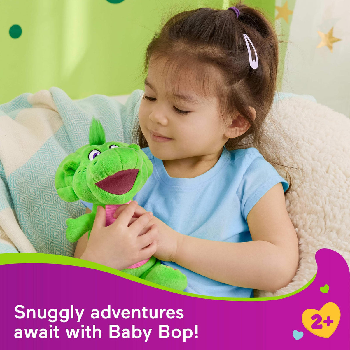 Barney Fisher-Price World Baby Bop 8-inch Dinosaur Plush