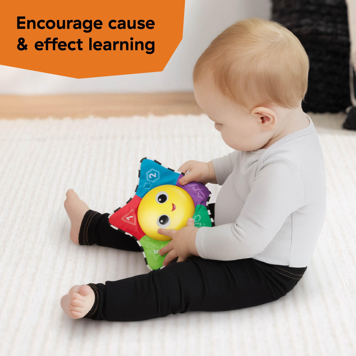 Baby Einstein Star Bright Symphony Plush Musical Take-Along Toy, Ages Newborn + (Pack of 1)