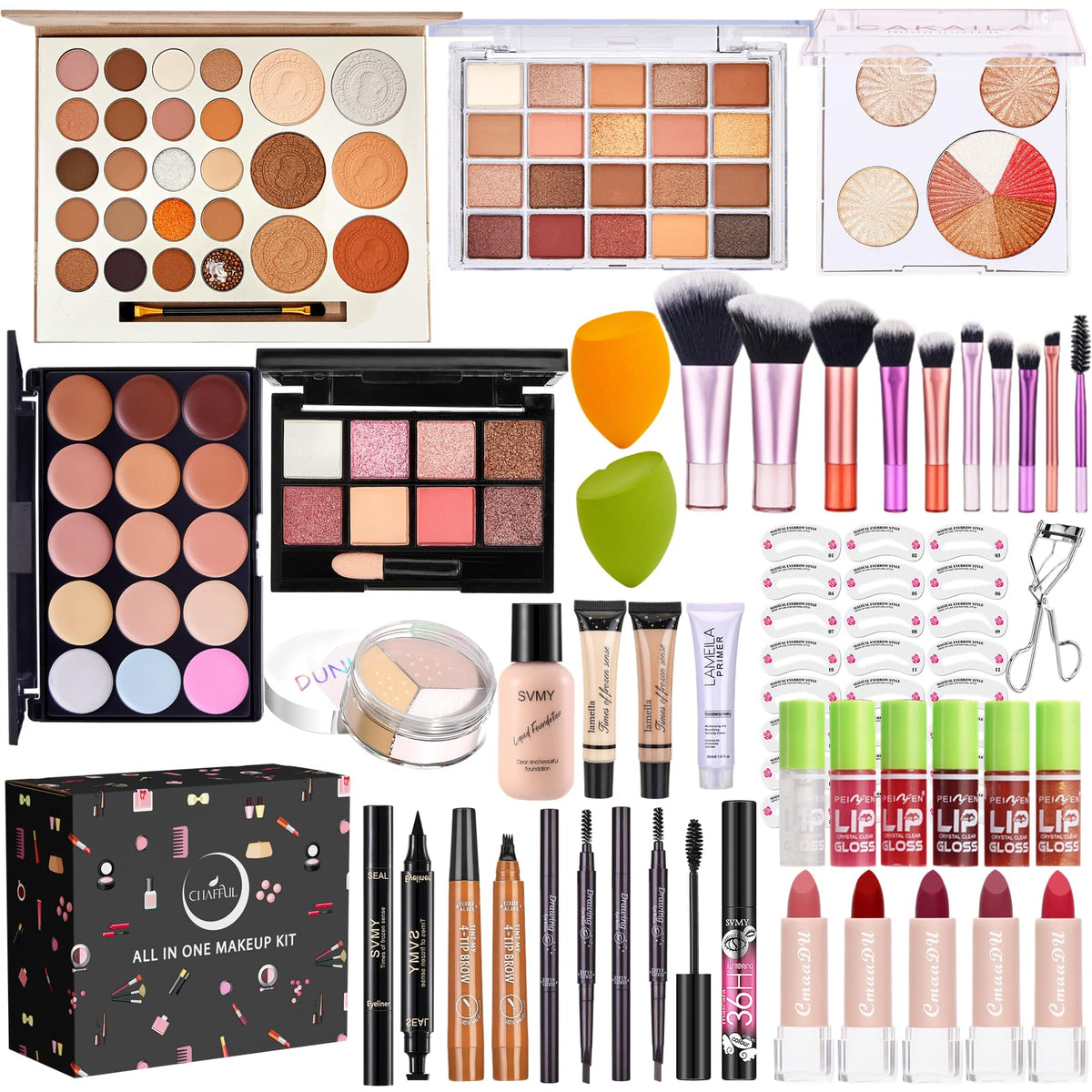 All in One Makeup Kit for Women Full Kit, Makeup Gift Set Women & Beginner