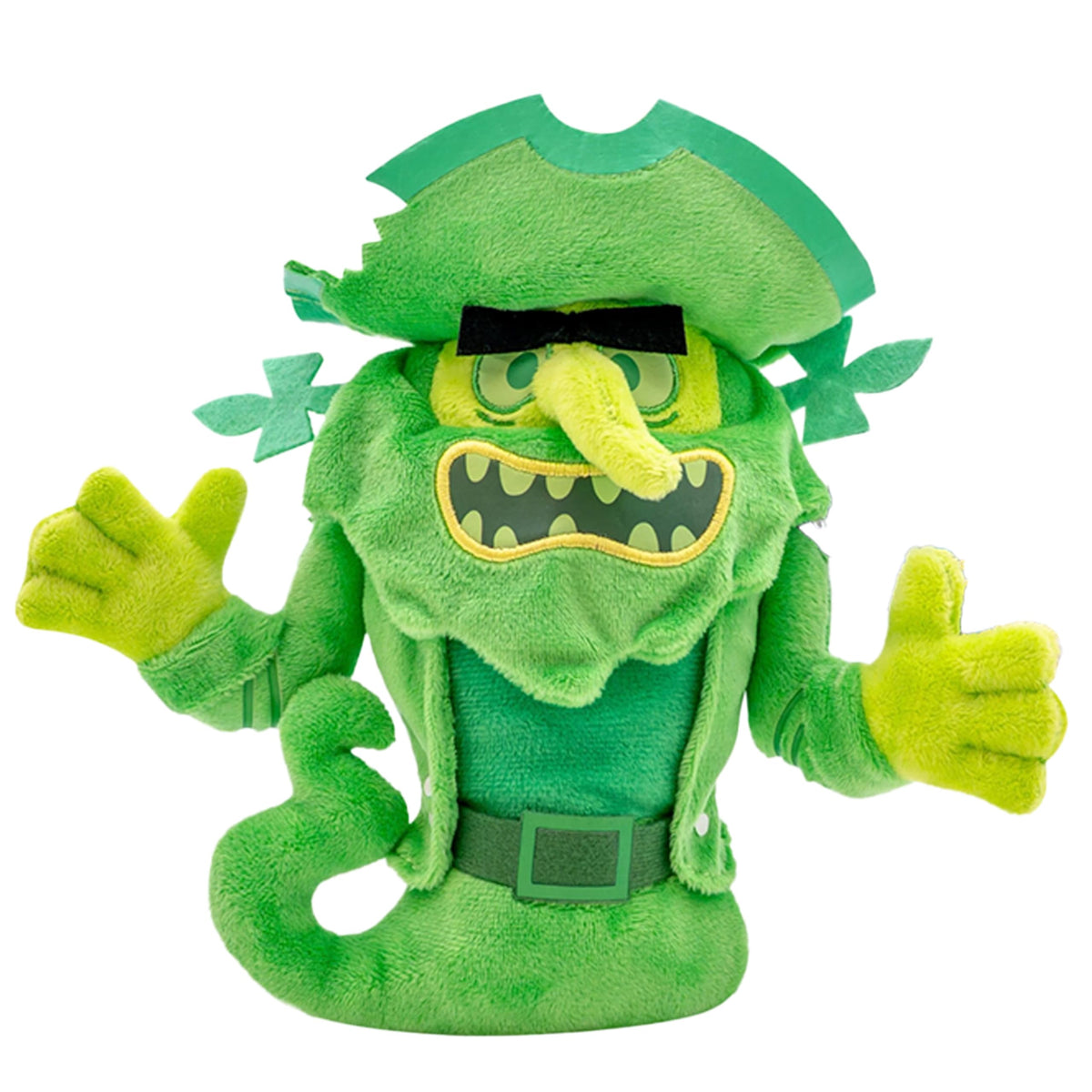 SpongeBob SquarePants Movie: The Search for SquarePants - Bikini Bottom Glow Pals 6" Plush Toy Assortment, Glow-in-the-Dark SpongeBob, Patrick, Squidward, Flying Dutchman Collectibles for Kids Ages 3+