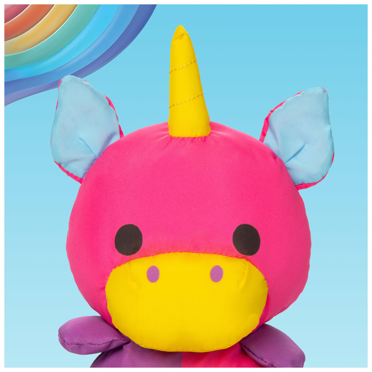 Swisheez Jemah Unicorn Retro-Inspired 7-Inch Stuffed Animal for Ages 3+