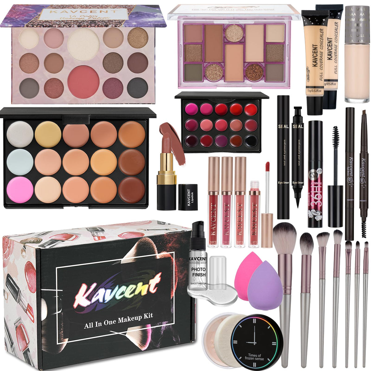 Makeup Kit for Women full Kit Makeup Set for Teens Makeup Kits for Teen Girls Teenagers Eyeshadow Palette Makeup Gift Set for Teens Women