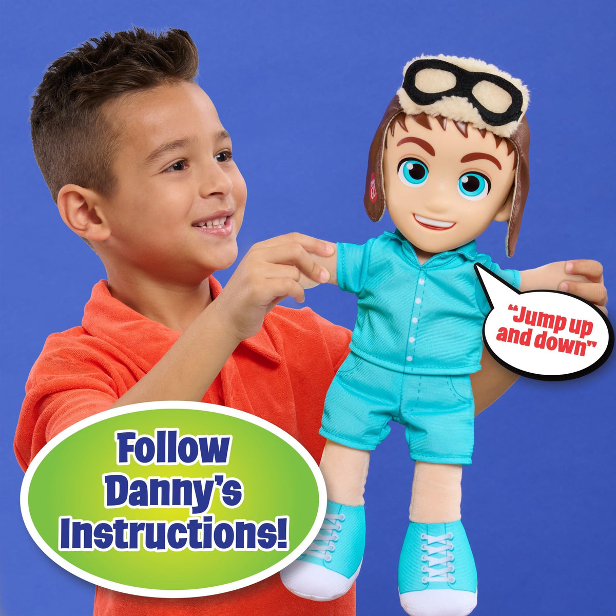 Danny Go! Dance with Danny Interactive Plush, Motion-Activated Dancing Toy