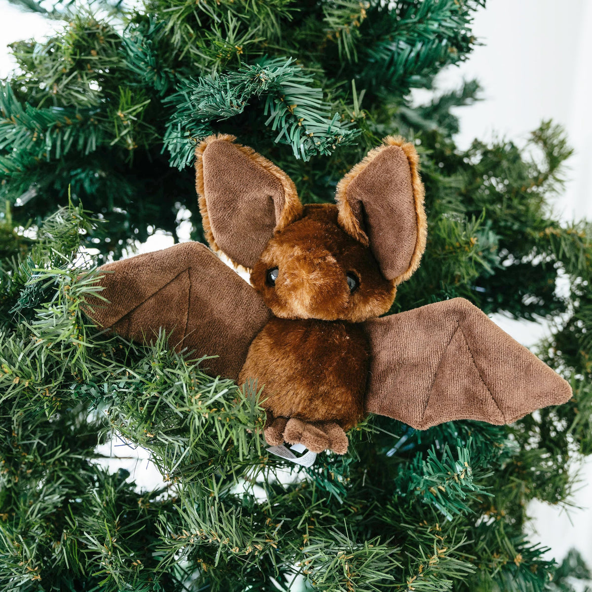 The Petting Zoo Bat Stuffed Animal Plushie, Scoopz, Kids Gifts, 8 in