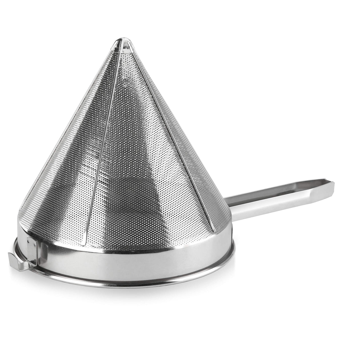 New Star Foodservice 34196 18/8 Stainless Steel China Cap Strainer, 7-Inch, Coarse Mesh
