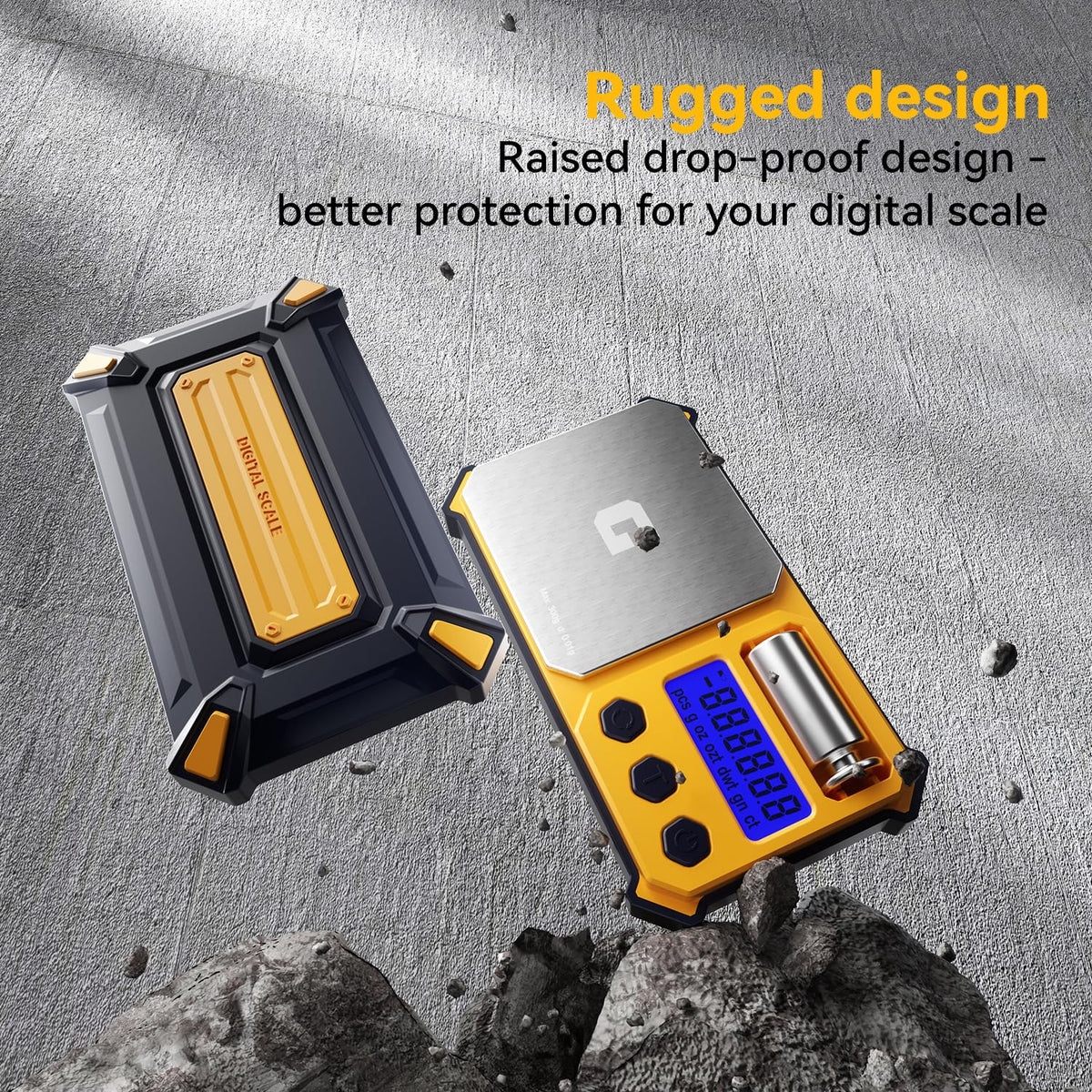 GRAM PRES Digital Pocket Gram Scale 300g x 0.01g Accuracy, Small High
