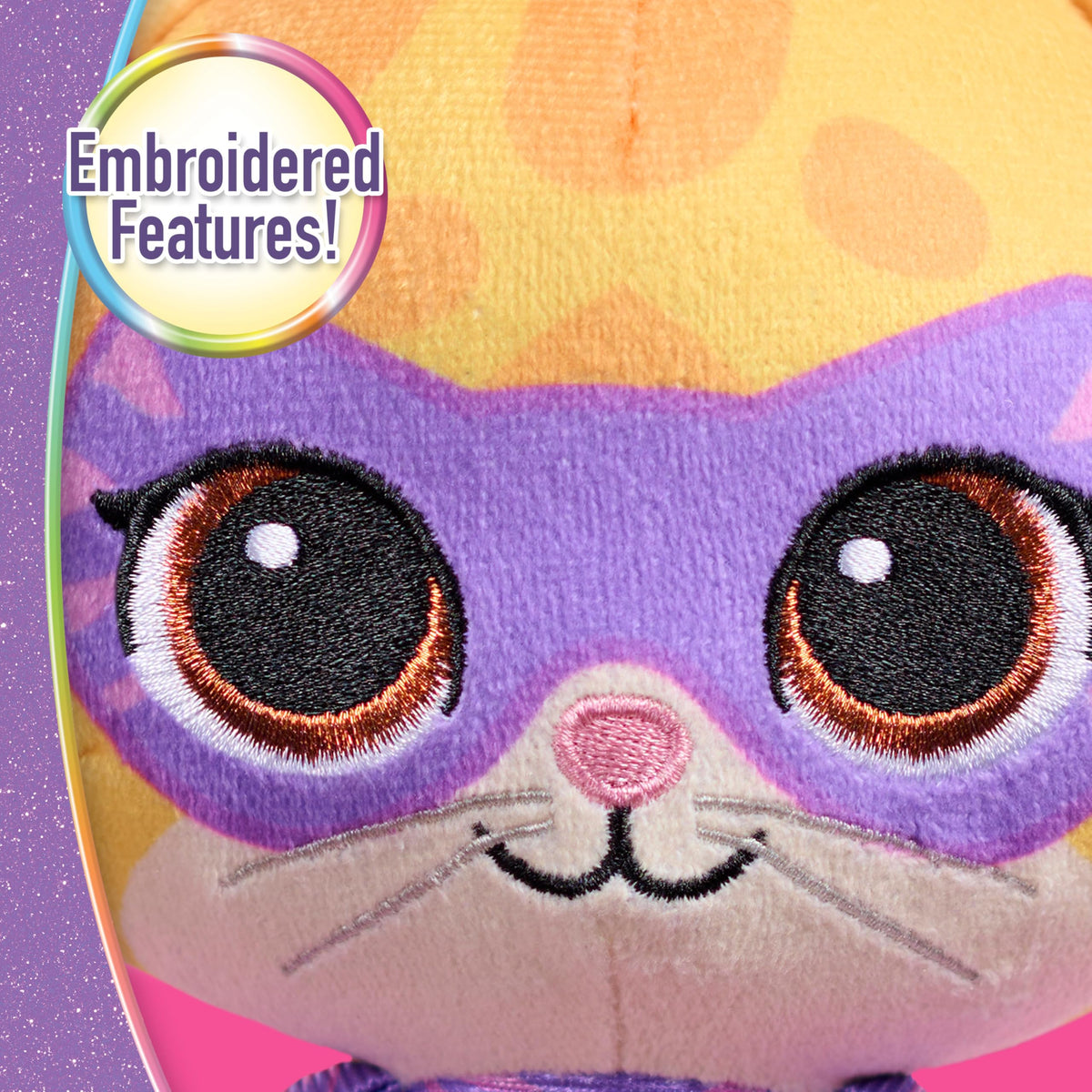 Disney Jr. SuperKitties Small 7-inch Plush Sparks Stuffed Animal