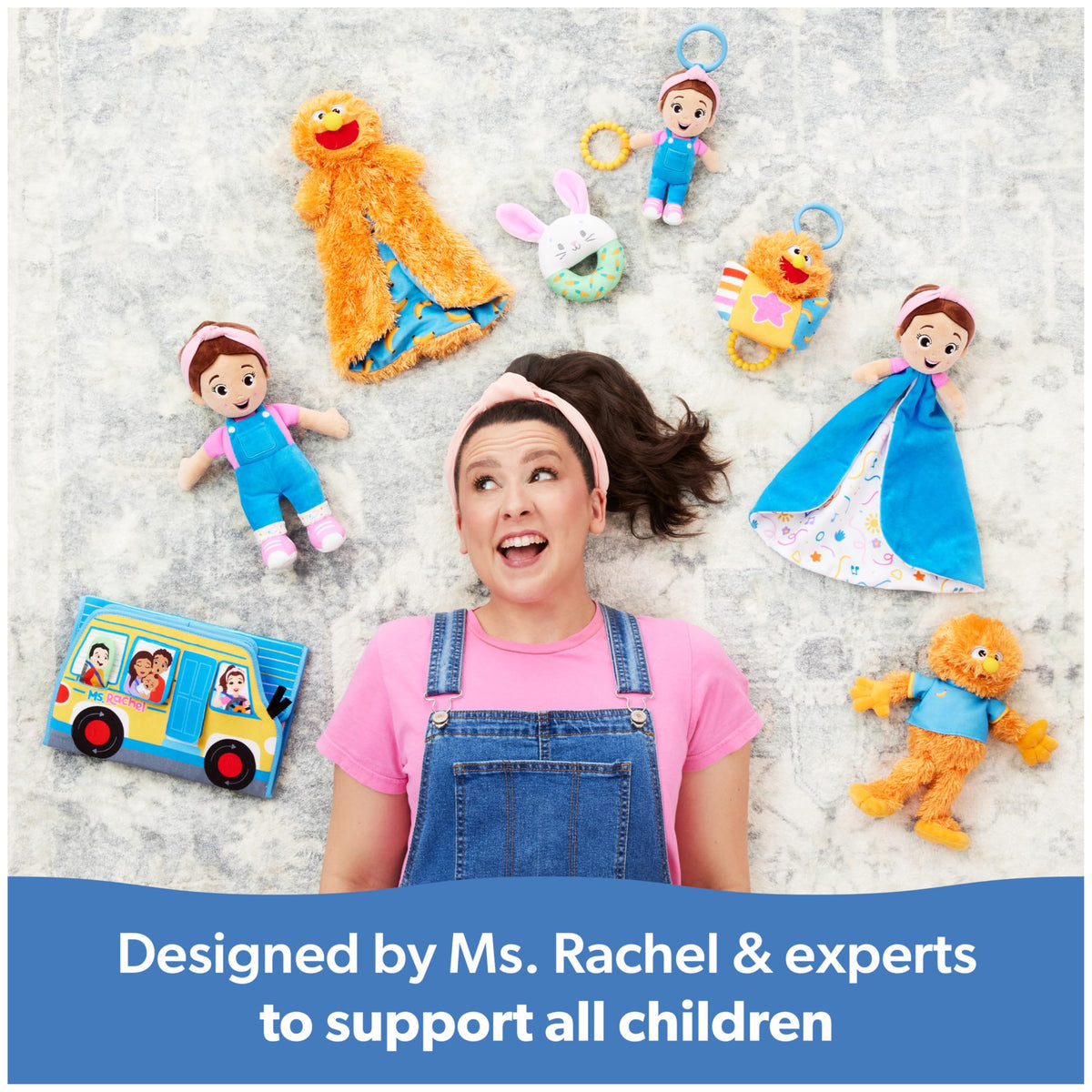 Ms. Rachel Potty Time with Bean, Interactive Plush Animal & Toilet