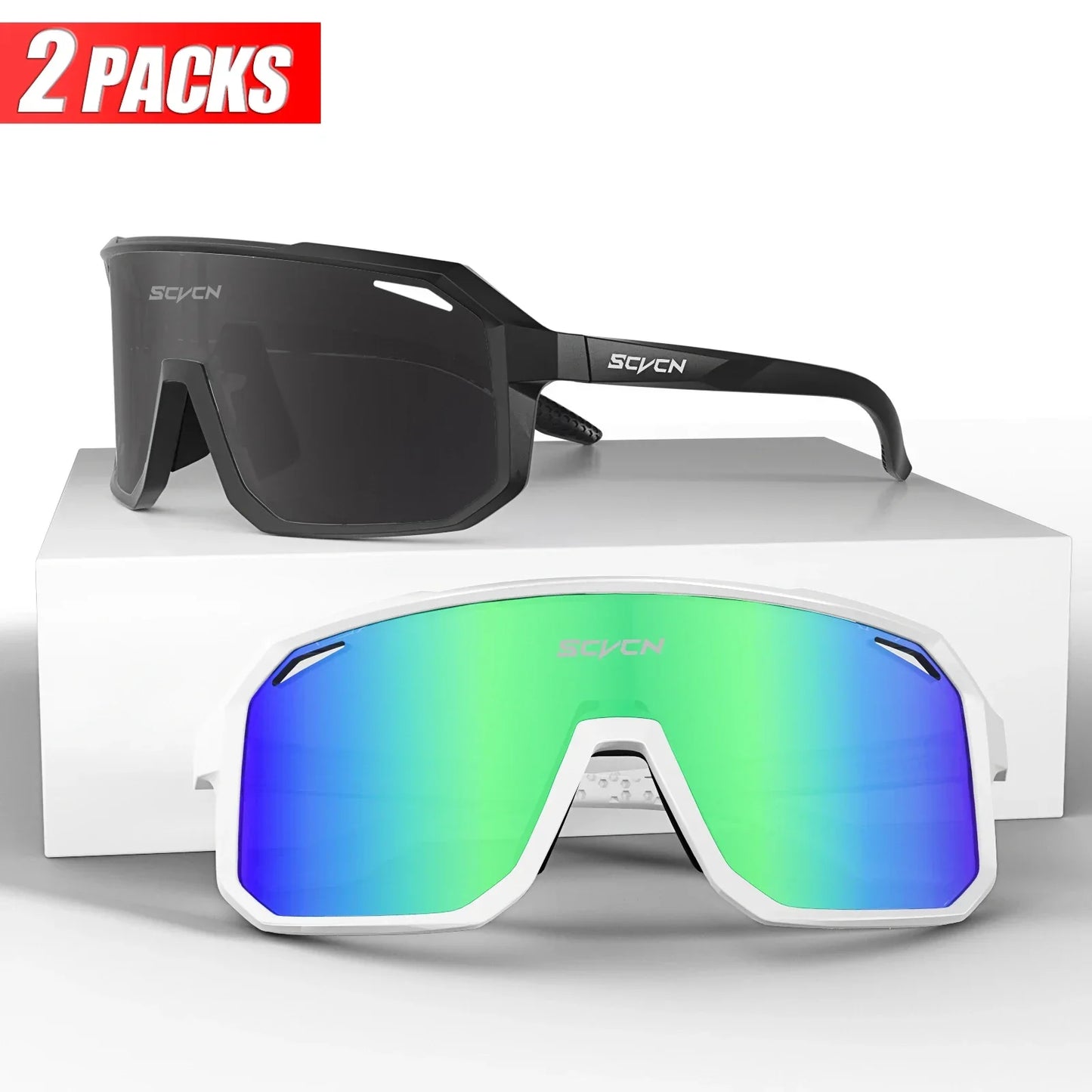 SCVCN UV400 Cycling Sports Sunglasses