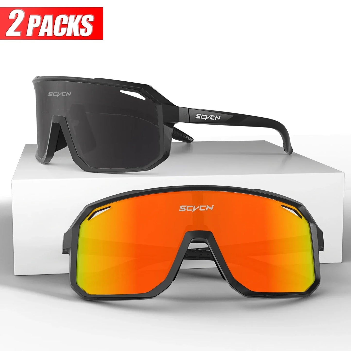 SCVCN UV400 Cycling Sports Sunglasses