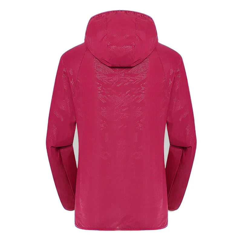 LNGXO Unisex Waterproof Windbreaker