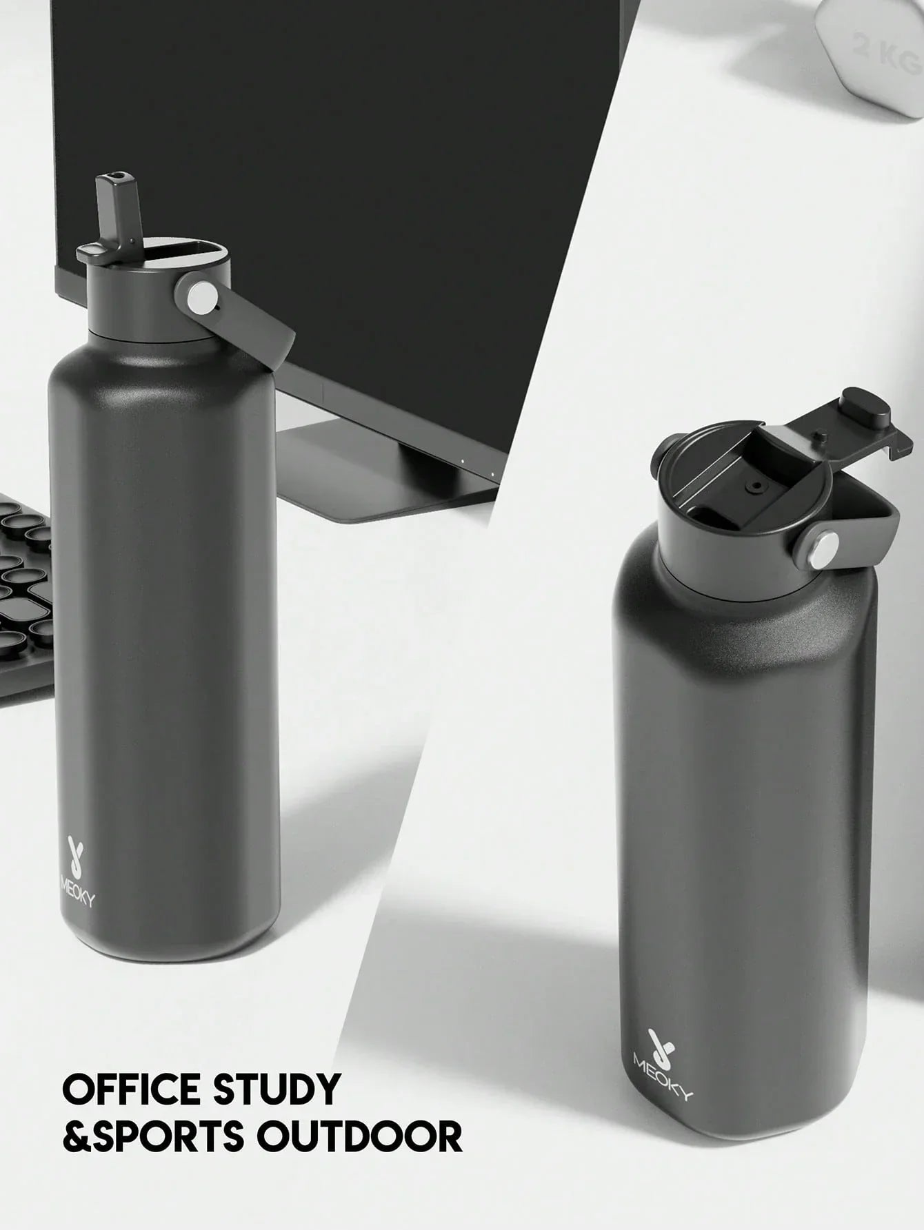 Meoky 24oz Insulated Tumbler Cup