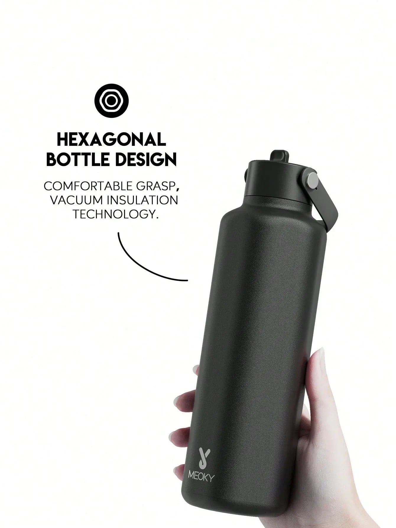 Meoky 24oz Insulated Tumbler Cup