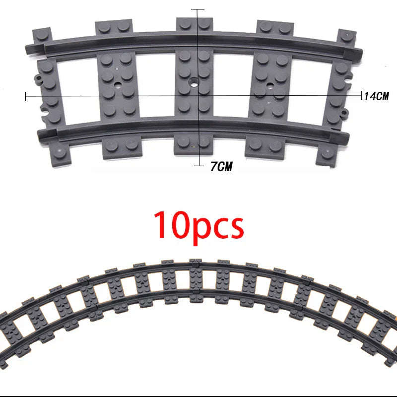 City Train Station Building Blocks