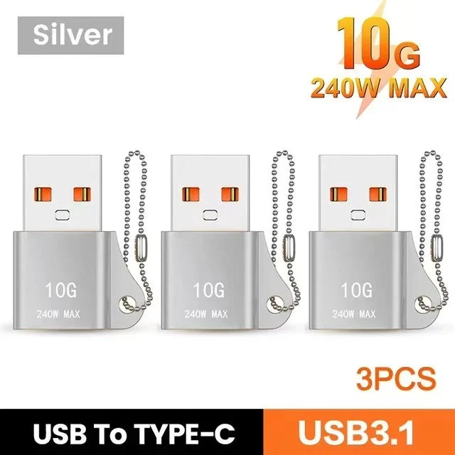 USB to Type-C Adapter 10A