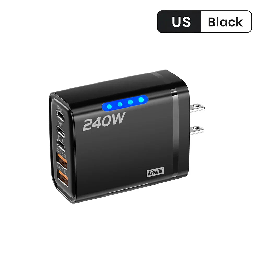 5-Port USB-C PD Charger