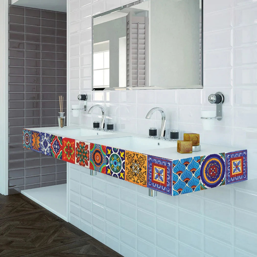 Vintage Waterproof Self Adhesive Wall Stickers
