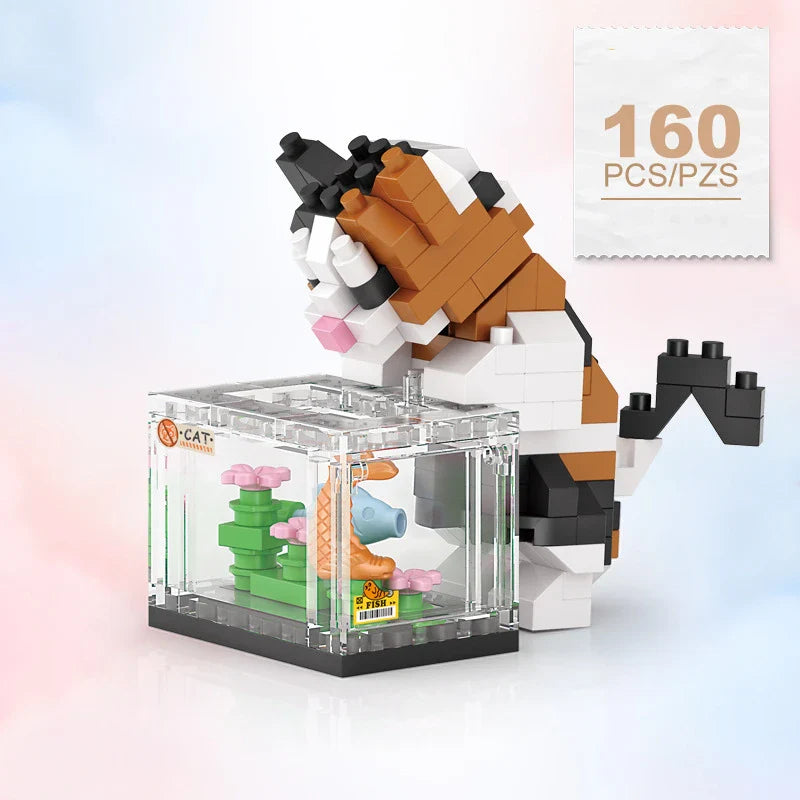 Cute Animal Mini Building Blocks