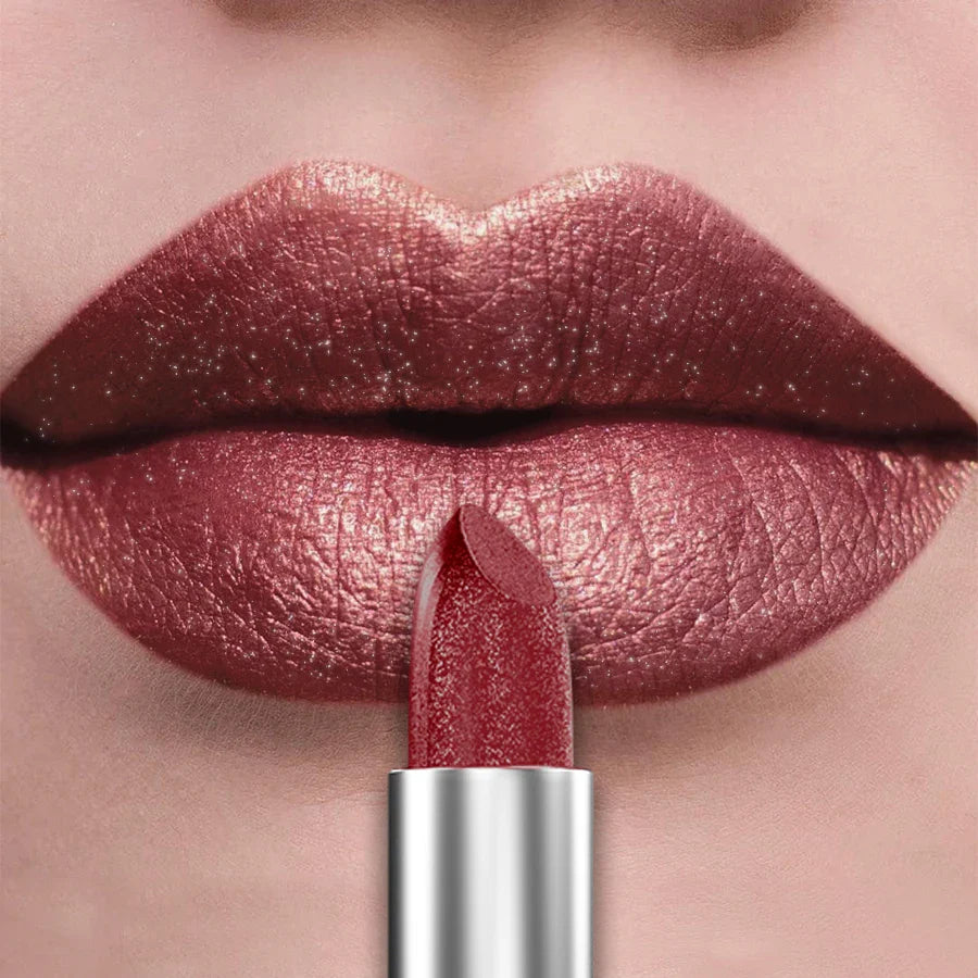 21 Colors Glitter Metallic Lipstick