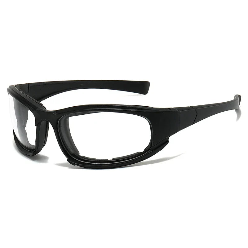Black Silver Cycling Sports Sunglasses