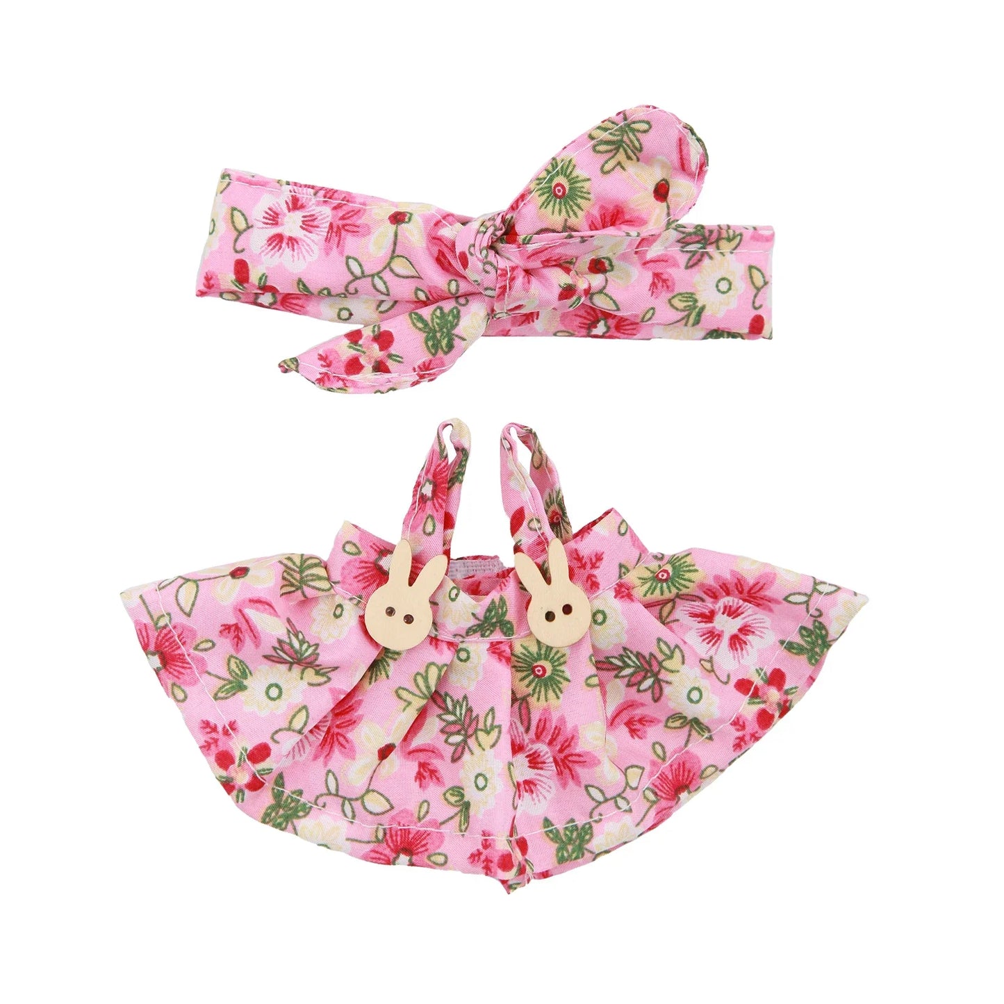 Labubu Skirt & Charm Set
