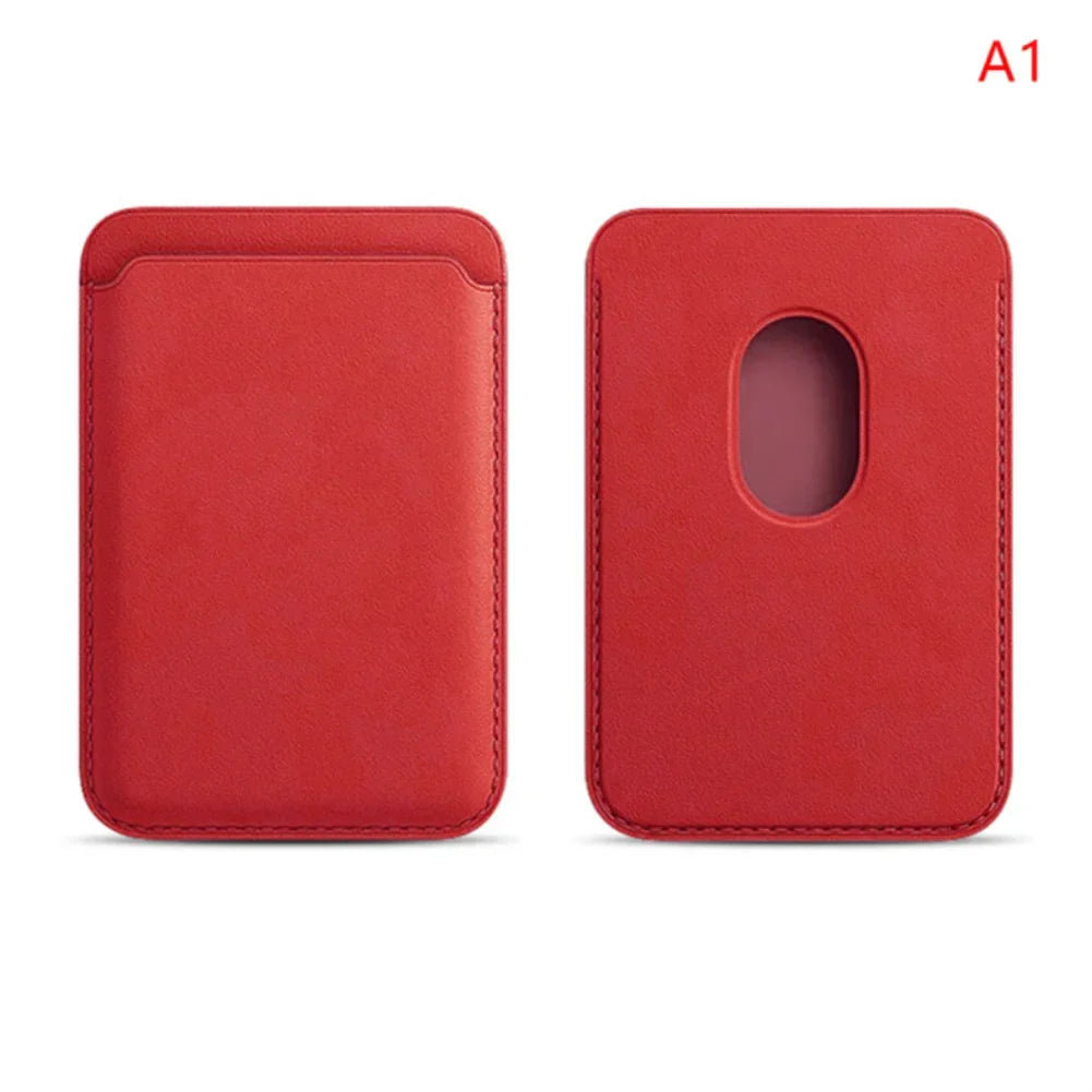 MagSafe Magnetic Leather Wallet Case