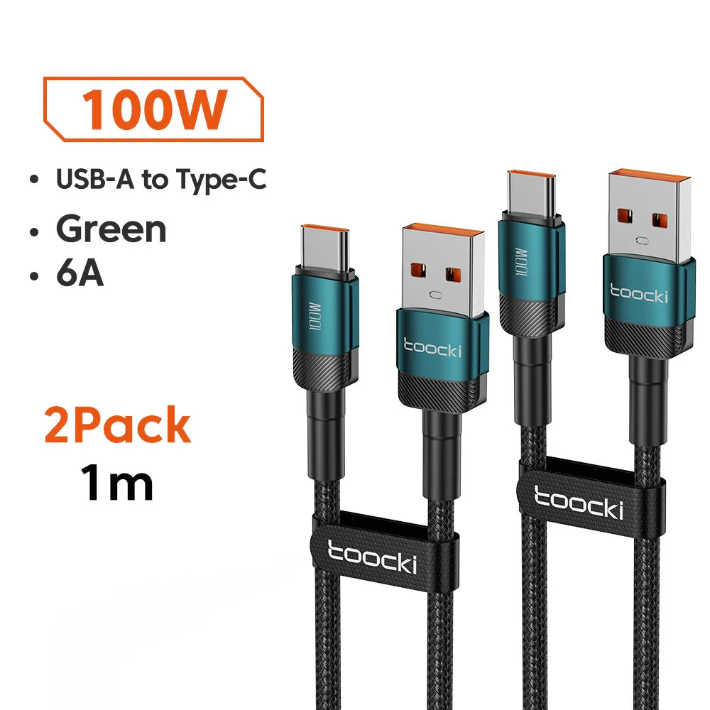 Toocki 100W Fast Charging Cable