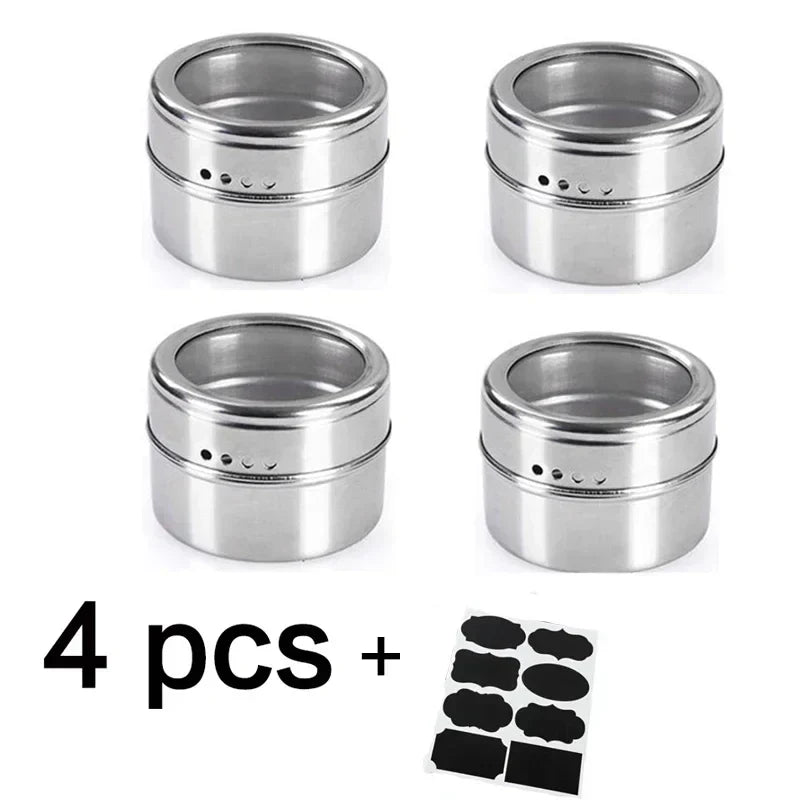 Stainless Steel Spice Tin Rack