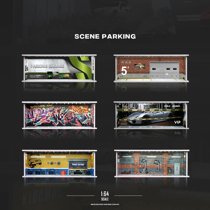 1/64 Garage Scene Model