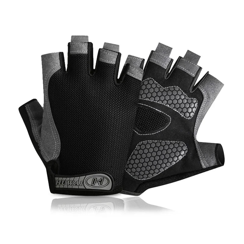 Men Women Half Finger Gloves