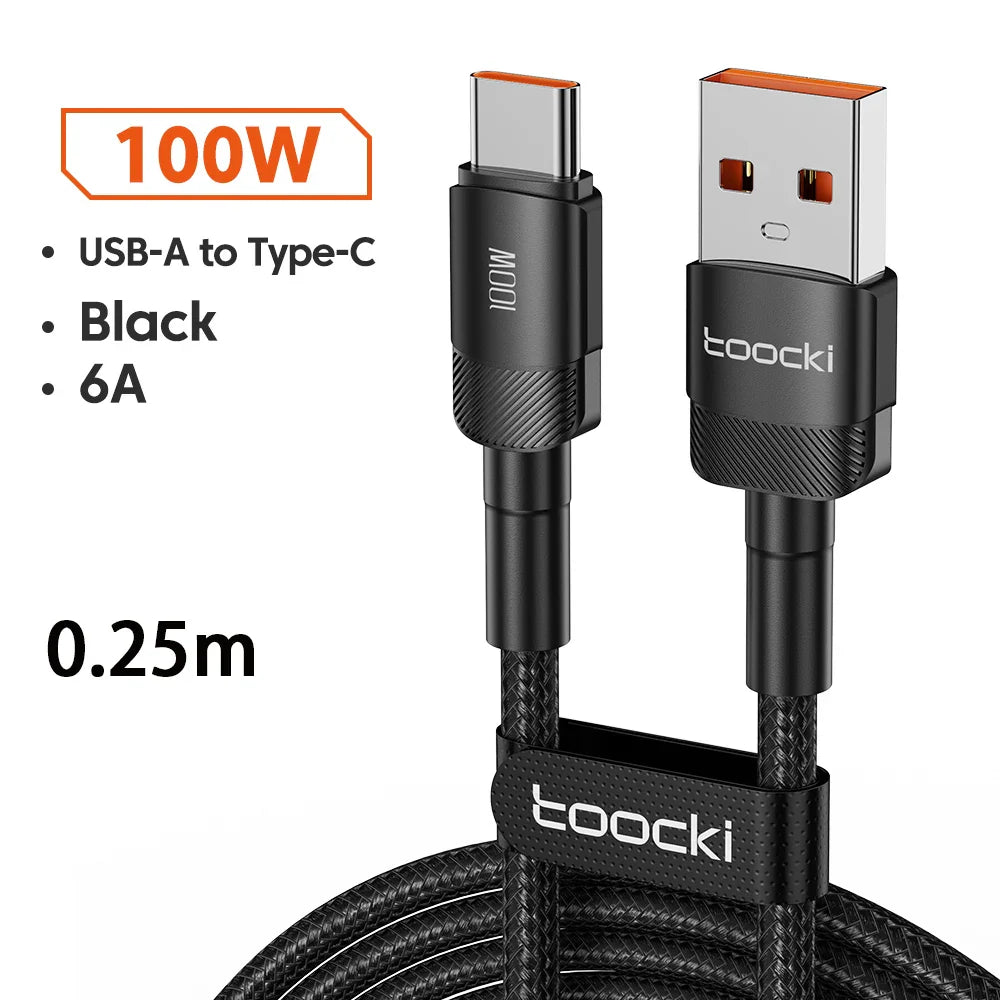 Toocki 100W Fast Charging Cable