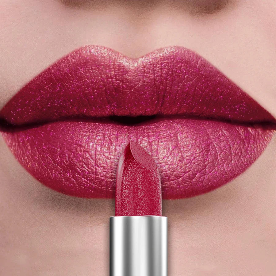 21 Colors Glitter Metallic Lipstick