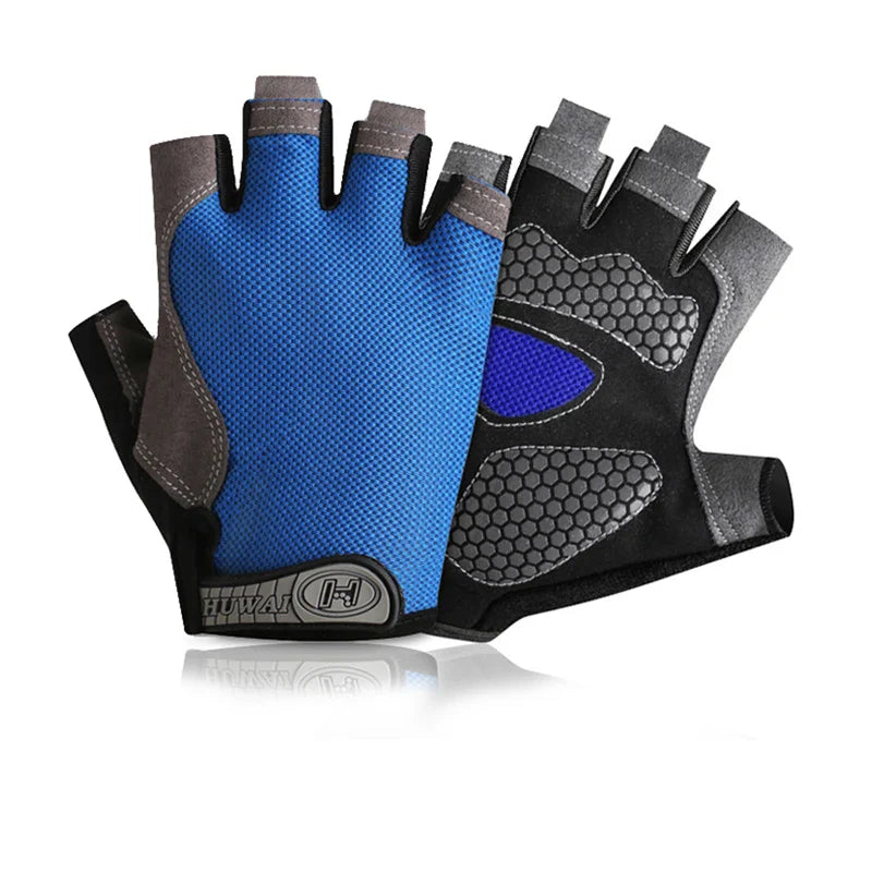 Fingerless Weightlifting Gym Gloves