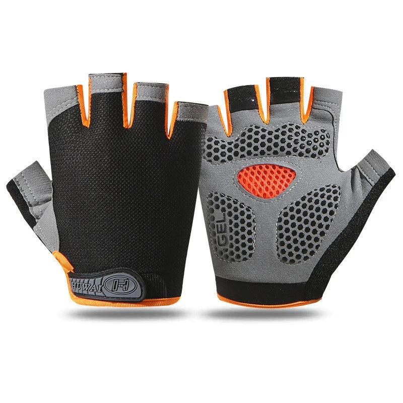 Fingerless Weightlifting Gym Gloves