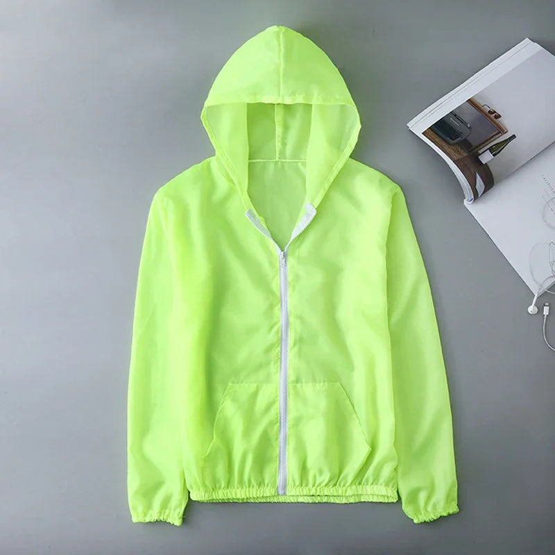 Unisex Quick-Dry Sunscreen Jacket