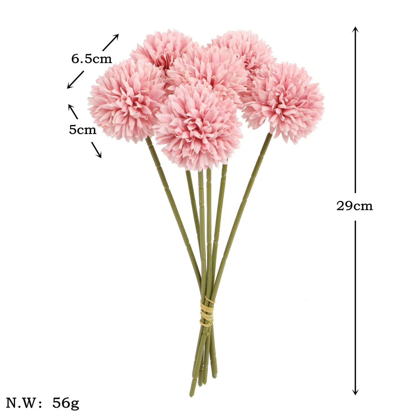 OLOEY Artificial Hydrangea Flower Set