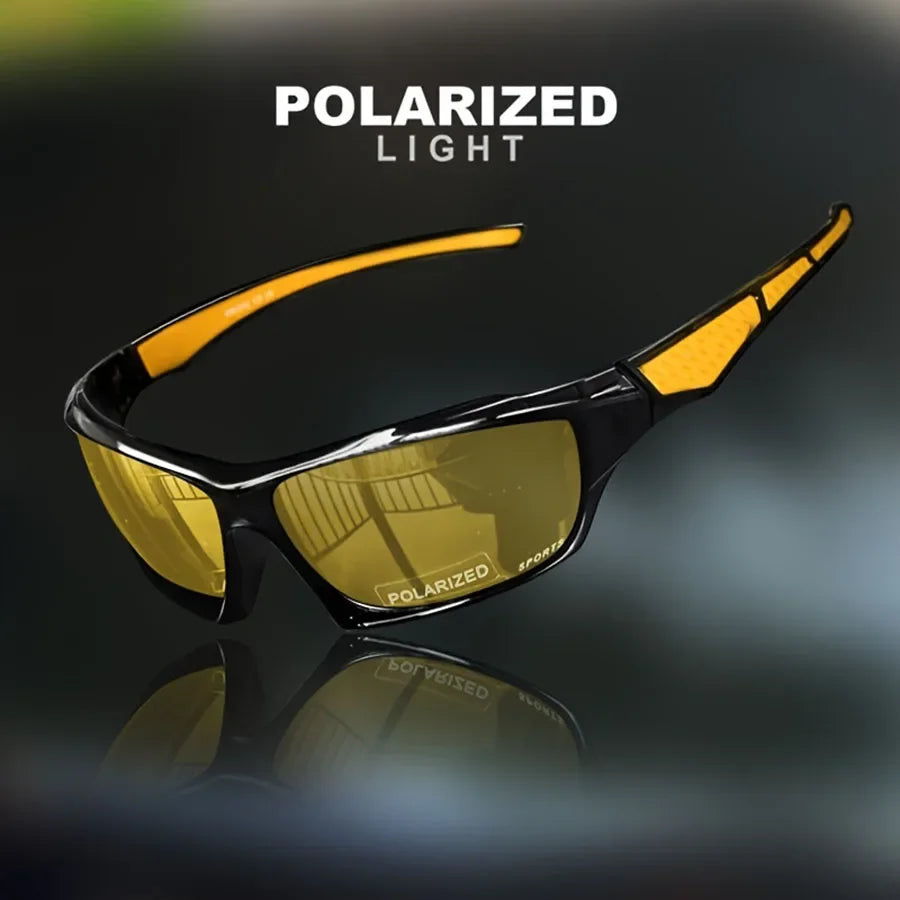 Polarized Sports Round Frame Sunglasses