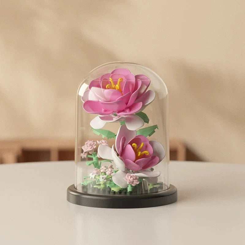 DIY Flower Building Block Kit