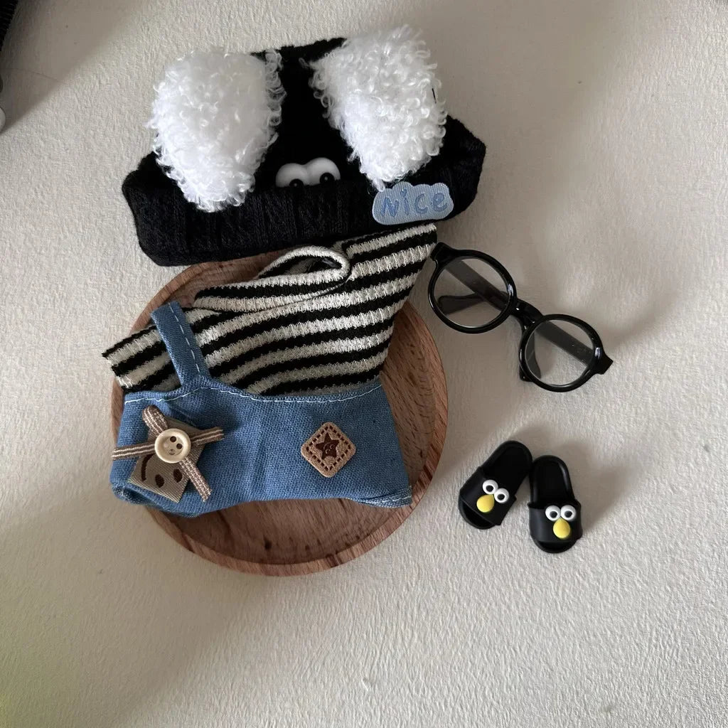 Labubu Macaron Dog Outfit Set