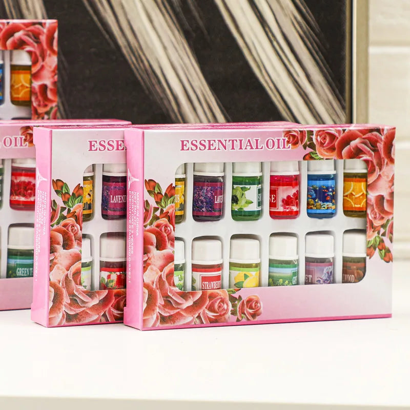 12PCS Natural Aromatherapy Essential Oils